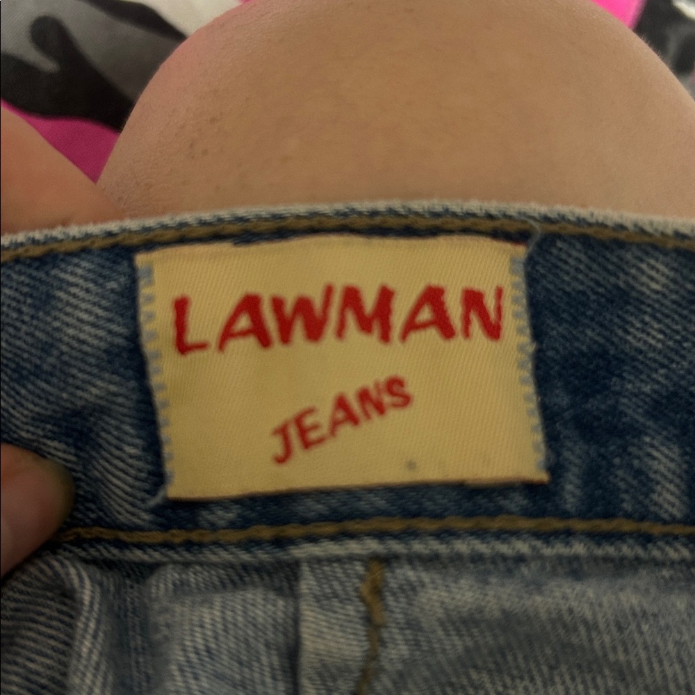 Lawman Blue Denim Skirt - Picture 2 of 2